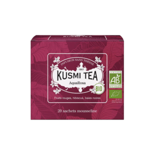Infusion bio AquaRosa Kusmi Tea en sachets