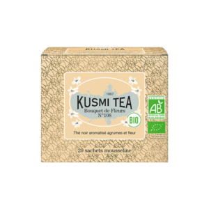 Thé noir bio Bouquet de Fleurs N°108 Kusmi Tea en sachets