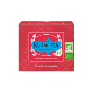 Thé noir bio Thé du matin N°24 Kusmi Tea en sachets
