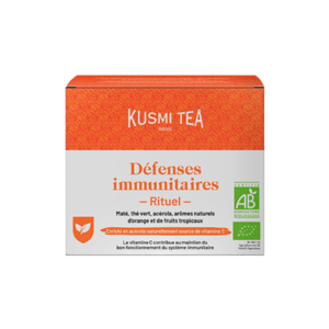 Thé vert bio Défenses Immunitaires rituel Kusmi Tea en sachet