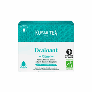 Infusion bio rituel drainant Kusmi Tea en sachet
